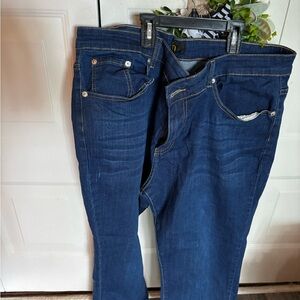 Dark Blue Denim Jeans